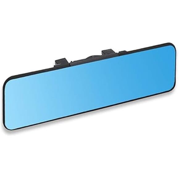 Anti Glare Car Interior Rear View Mirror, Clip on Wide Angle Panoramic Rearview - Picture 8 of 8
